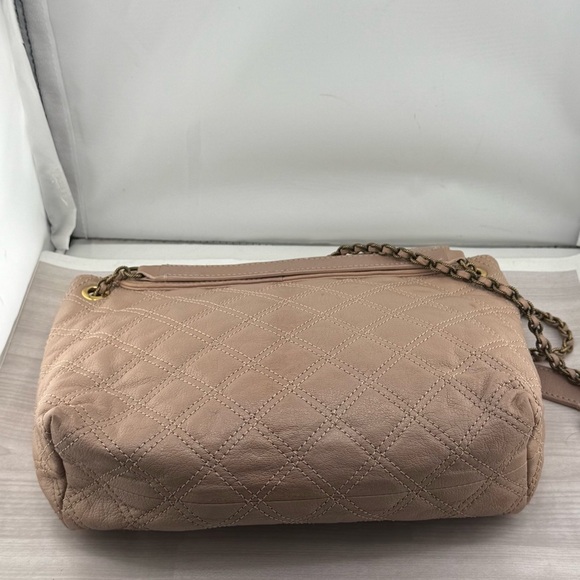 Marc Jacobs Pink and Gold Quilted Shoulder Bag - Picture 9 of 10